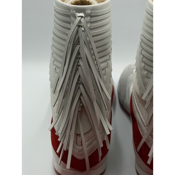 AUTHENTIC CHRISTIAN LOUBOUTIN Suede Knock-Out Boxing Sneakers (42.5 EU; 9.5 US) main image 6